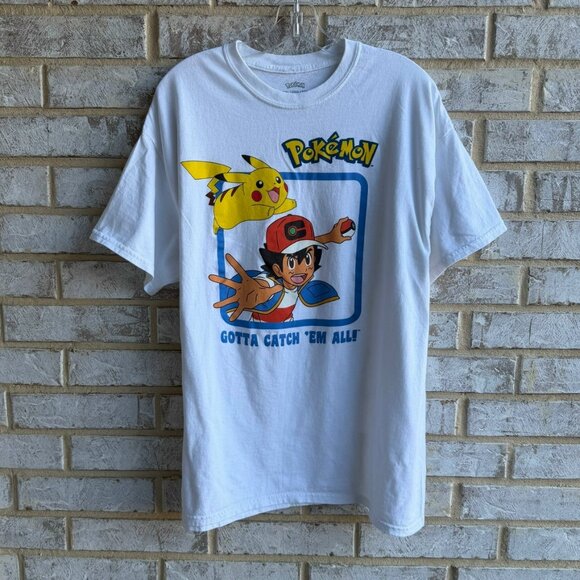 MAD Engine Other - Pokemon Short Sleeve Crew Neck "Gotta Catch 'Em All !" Cotton T-Shirt Size XXL.